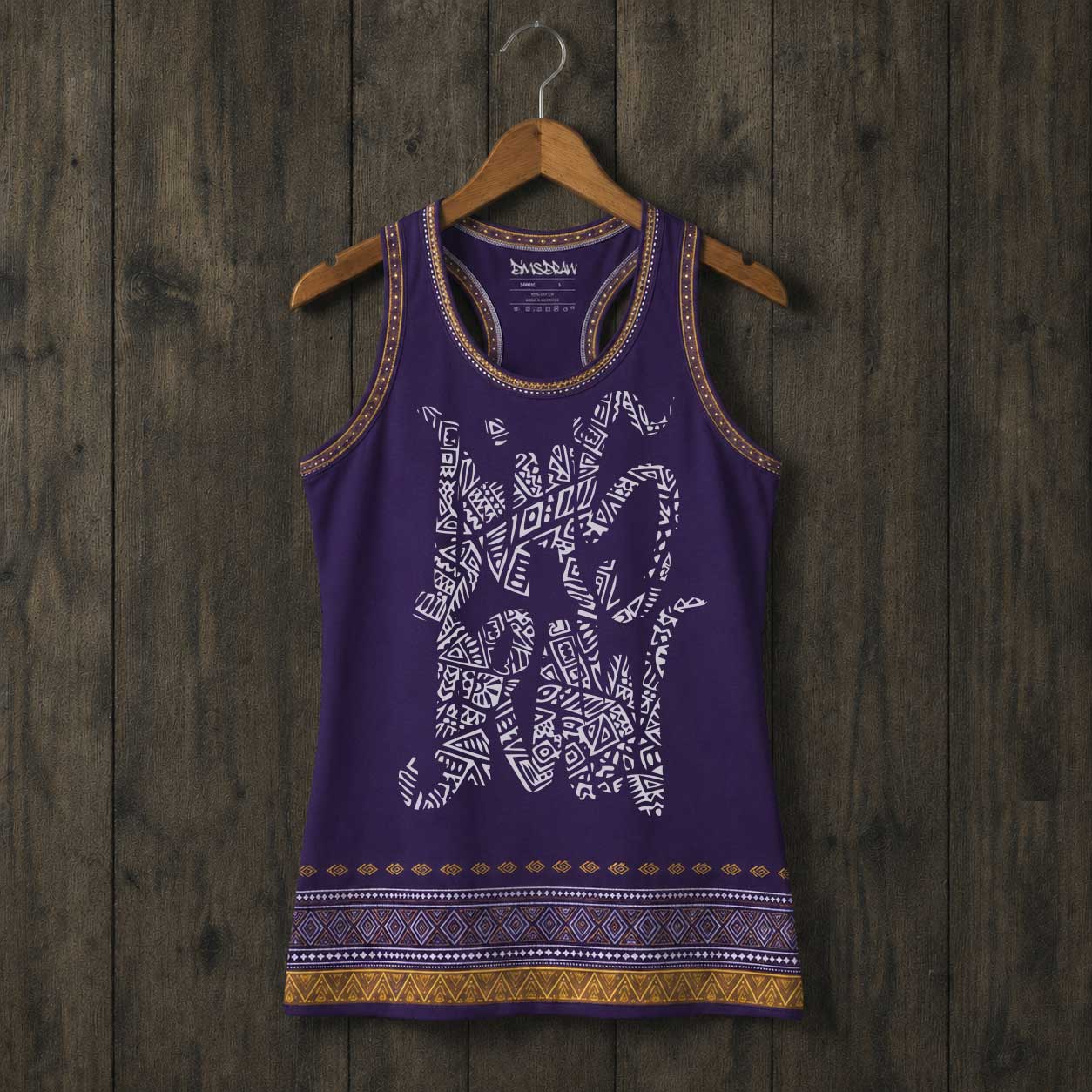 Débardeur Afro Tribal Racerback — DimsDraw